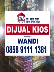 Dijual Kios di Plaza Baru Ciledug Tangerang