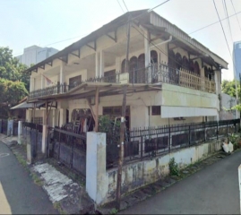 Rumah Hoek Strategis Di Kemanggisan Jakarta Barat