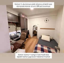 Dijual Apartemen Kalibata City 2BR Tower Akasia